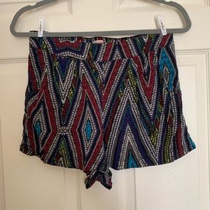 Mossimo - Patterned High-rise Shorts - Size M